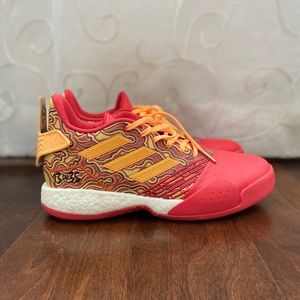 Red/Orange Adidas Sneakers